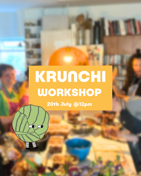 Kimchi Workshop – Learn & Lunch with Krunchi | Sunday 20th July @12pm